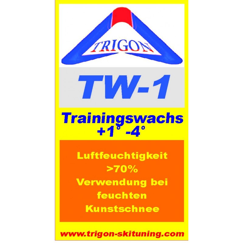 TW1 Trainingswachs | 1° bis -4°